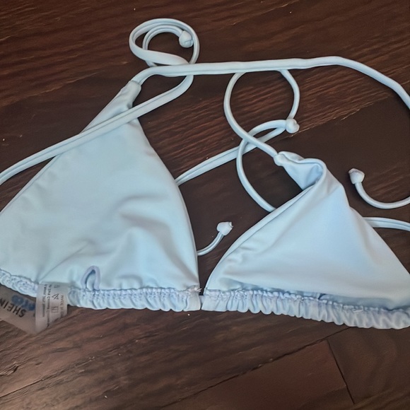 Blue bathing suit top - Picture 2 of 2